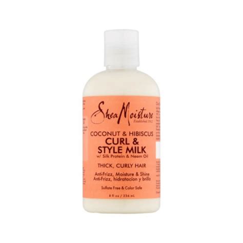 Shea Moisture Coconut And Hibiscus Curl And Style Milk Botica Cerrito Piscadera Novo