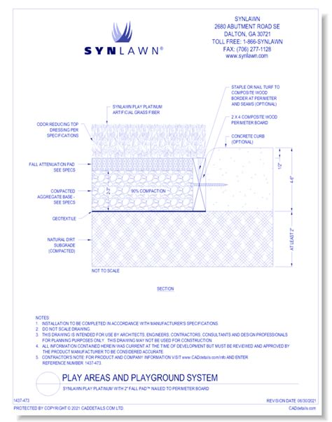 Synlawn Play Platinum Synlawn Caddetails