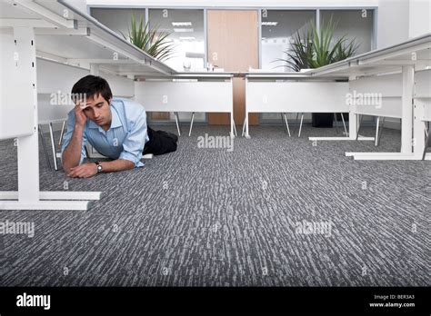 Person Hiding Under Desk Hi Res Stock Photography And Images Alamy