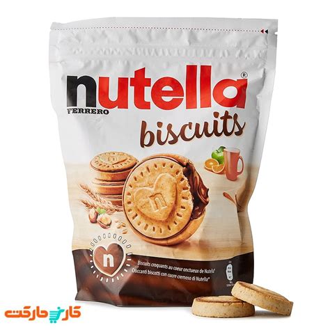 بیسکوییت نوتلا کرم شکلاتی Nutella biscuit فروشگاه اینترنتی کاریزمارکت