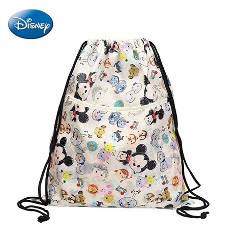 Disney Bolsa De Almacenamiento Con Cord N Para Estudiantes Mochila