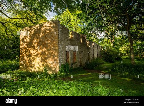 tyneham ghost village dorset Stock Photo - Alamy