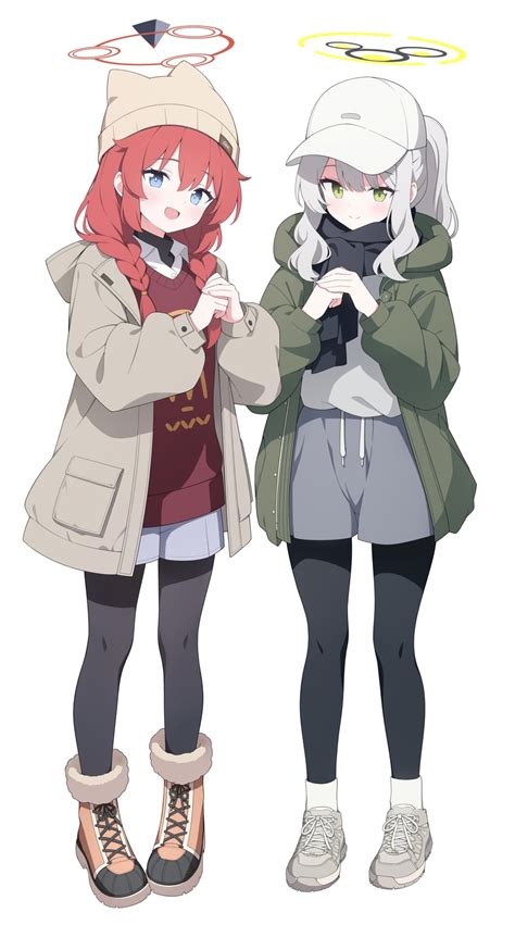 Maki Hare Maki And Hare Blue Archive Drawn By Jyt Danbooru