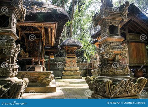 Bali Indonesia Ubud Monkey Forest Temple 8 Stock Image - Image of ...