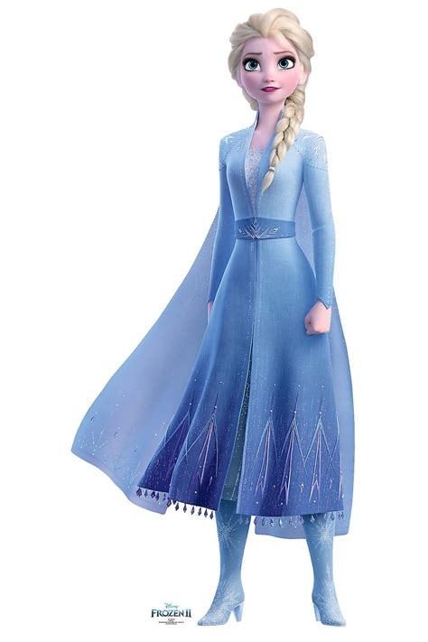 Elsa Princess of Arendelle from Frozen 2 Official Disney Cardboard Cutout | Fruugo CA