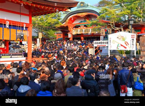 Fushimiinari Taisha Shrine Of Hatsumode Stock Photo Alamy