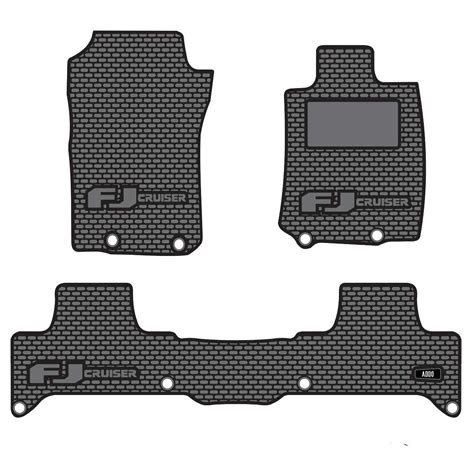 Toyota Fj Cruiser Interior Set Rubber Mats Car Mats Addo Auto