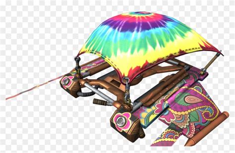 Tie Dye Flyer Screenshots 2 Fortnite Hippie Glider Png Free