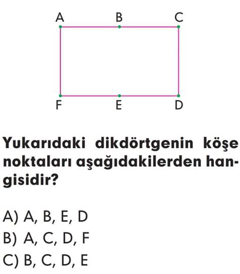 Geometride Temel Kavramlar Test Çöz 3 Sınıf Nokta Doğru Doğru Parçası