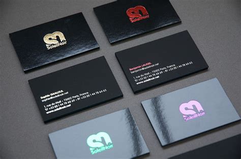 40 Attractive Foil Stamped Business Cards - Designbeep