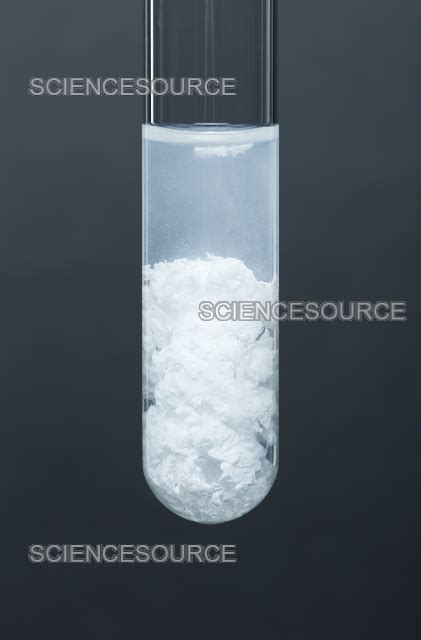 Photograph | Lead (II) carbonate precipitate | Science Source Images