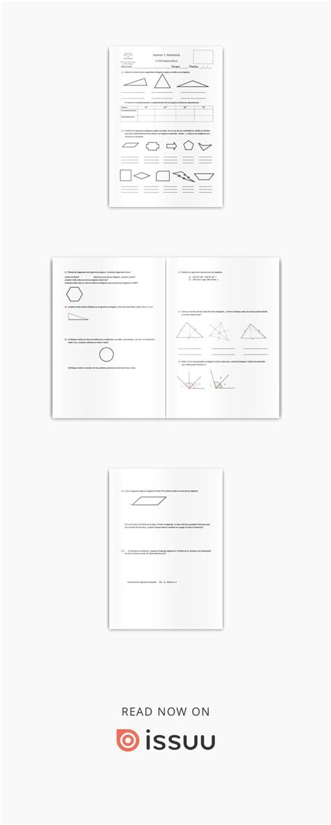 Examen 1 De La 3ª Evaluación Mat 1 Eso Examen Lenguaje Algebraico