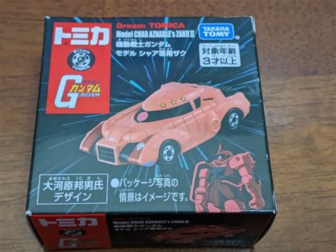 Takara Tomy Dream Tomica Model Char Aznable S Zaku Gundam Lot Eur