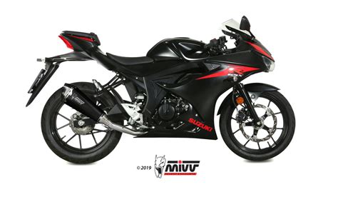 Suzuki Gsx R Exhaust Mivv Delta Race Black Stainless Steel S