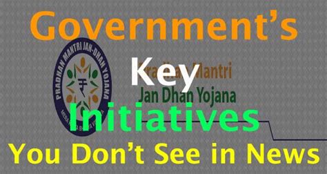 Key Initiatives Of Indian Government That Every Indian Must Know