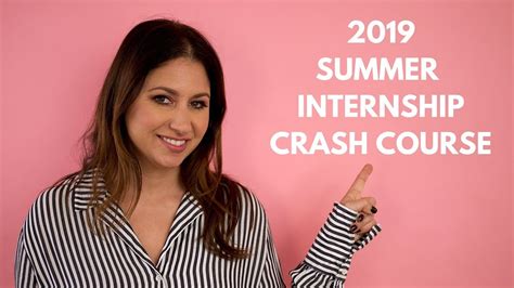 How To Get A Summer Internship The Intern Queen Youtube