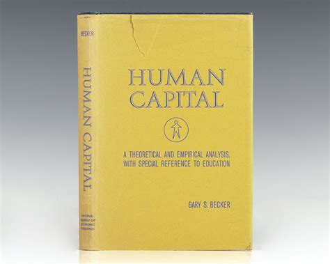 Human Capital. by Becker, Gary: (1964) | Raptis Rare Books