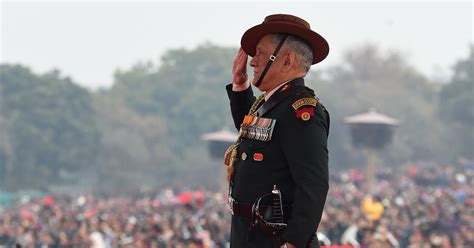 Bipin Rawat Named As Countrys First Chief Of Defence Staff