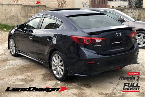 Mazda Bm Axela Lenzdesign Bodykit Spoilers