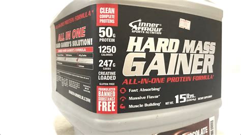 Inner Armour Hard Mass Gainer Review Youtube