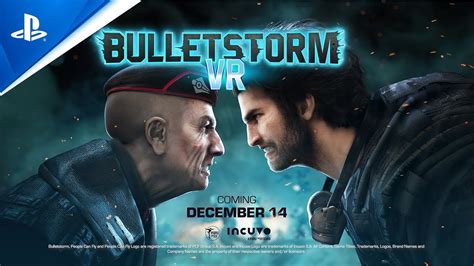 Bulletstorm VR Release Date Announcement Trailer PS VR2 Games YouTube