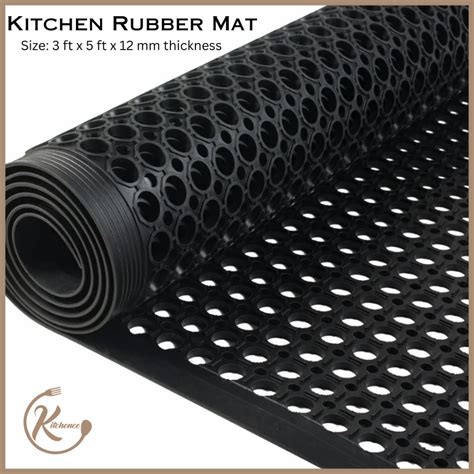 Anti Slip Kitchen Rubber Mat Commercial Use Shopee Philippines