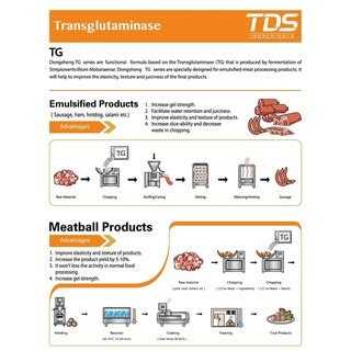 Jual Enzim Wbs Perenyah Enzim Transglutaminase Kress Bakso Sosis