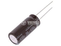 Capacitor electrolyte 39uF 400V THT Ф12 5x31 5mm at Best price