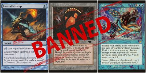 Magic: The Gathering – 10 Specific Reasons Cards Were Banned