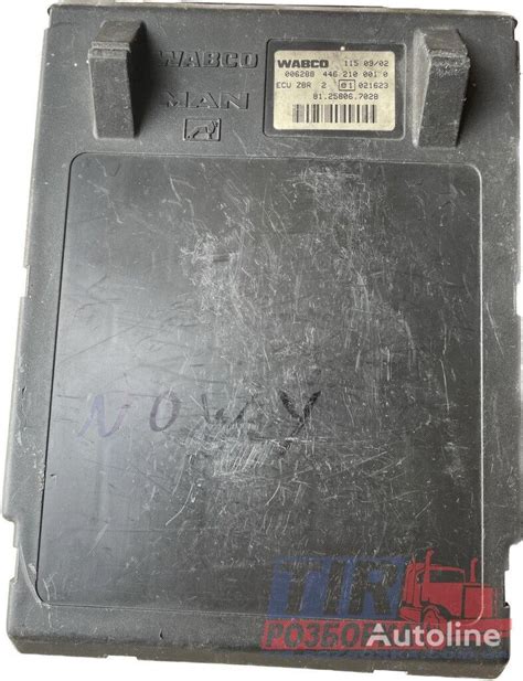 WABCO Blok Upravlinnia ECU ZBR MAN TGX TGL TGA TGS 81258067028 Control