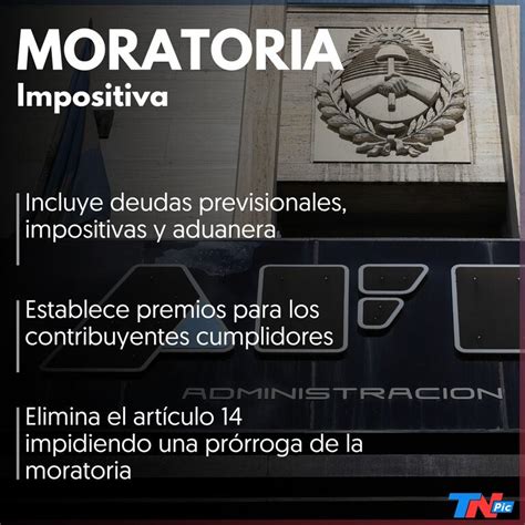 Moratoria Impositiva Las Claves De La Ley Que Vot El Congreso Tn