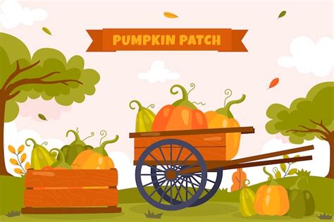 Pumpkin Patch Illustration Images - Free Download on Freepik