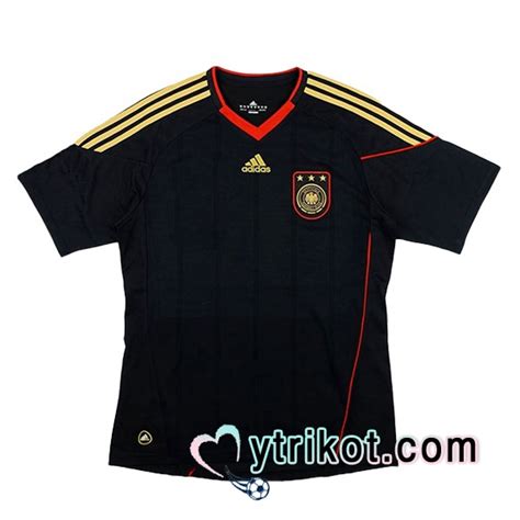 Deutschland Auswärts Fußballtrikot Schwarz Leckversion WM 2022 Maglia