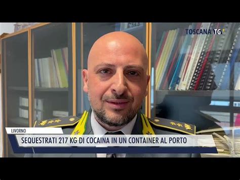 2025 01 21 LIVORNO SEQUESTRATI 217 KG DI COCAINA IN UN CONTAINER AL