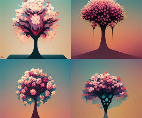 ArtStation - Colorful Tree | Artworks