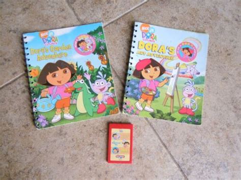 Story Reader Dora The Explorer Nick Jr Two Books One Cartridge Ebay