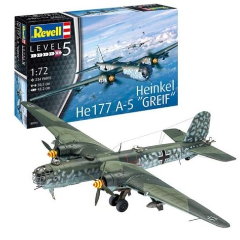 Model Do Sklejania Revell Heinkel He A Greif Allegro Pl