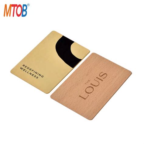 Custom Rfid Wooden Card Mifare Chip Nfc Hotel Room Key Cards