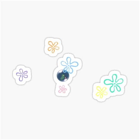 Spongebob Bikini Bottom Sky Sticker For Sale By Jigglygloo Redbubble