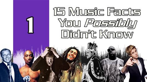 15 Music Related Facts You Possibly Didnt Know Youtube