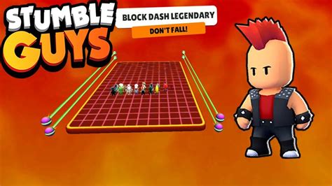 Ganhando Torneio De Gemas Do Block Dash Legendary Stumble Guys