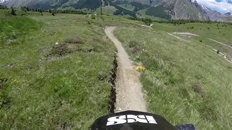 Mottolino Bikepark Livigno Take It Easy Line 2016 YouTube