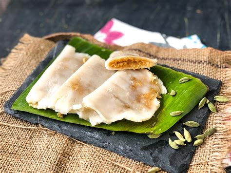 Ella Ada Recipe Steamed Rice Pancakes With Coconut And Jaggery Filling