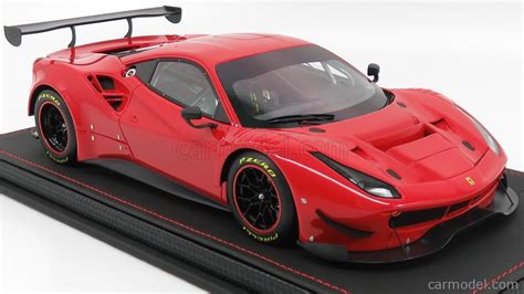 BBR MODELS P18123E Escala 1 18 FERRARI 488 GT3 2016 CON VETRINA