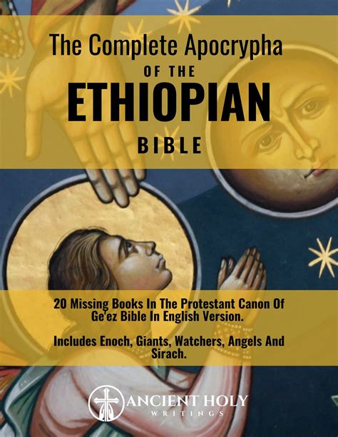 The Complete Apocrypha Of The Ethiopian Bible Missing Books In The