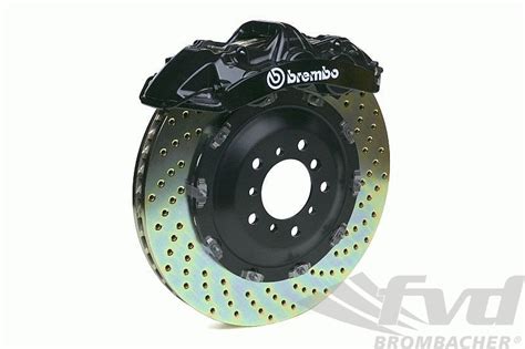 Brembo Sport System GT 6 Kolben 380x32mm VA Gelochte Scheiben