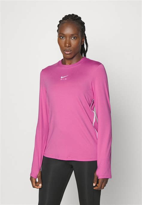 Nike Performance Air Midlayer Langarmshirt Cosmic Fuchsia Pink Foam