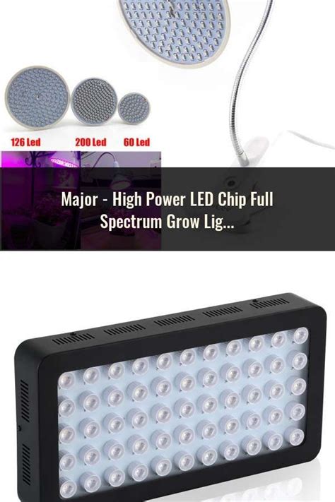 High Power LED Chip Full Spectrum Grow Light Lamp 1W 3W 5W 10W 20W 30W