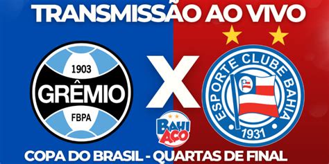 Saiba onde assistir Grêmio x Bahia pelo jogo de volta das quartas de