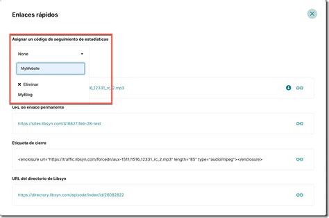 Consigue estadísticas más detalladas con un código de seguimiento